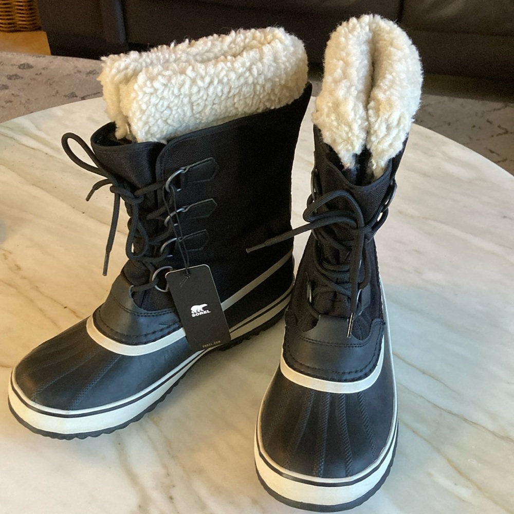 NWT Sorel 1964 pac nylon waterproof boots men new with with tag size 10